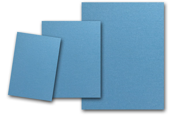 Textured Indigo Blue Discount Card Stock for DIY Cards and Diecutting -  CutCardStock