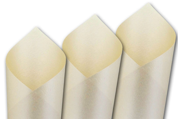Jam Paper Metallic Paper, 8.5 x 11, 32lb Stardream Opal Ivory Stardream Metallic, 25 Sheets/Pack, White
