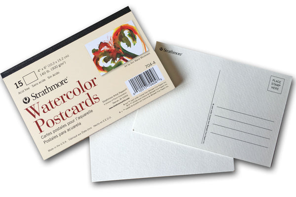 Strathmore Watercolor cards 3x4 cards and envelopes – The Net Loft  Traditional Handcrafts