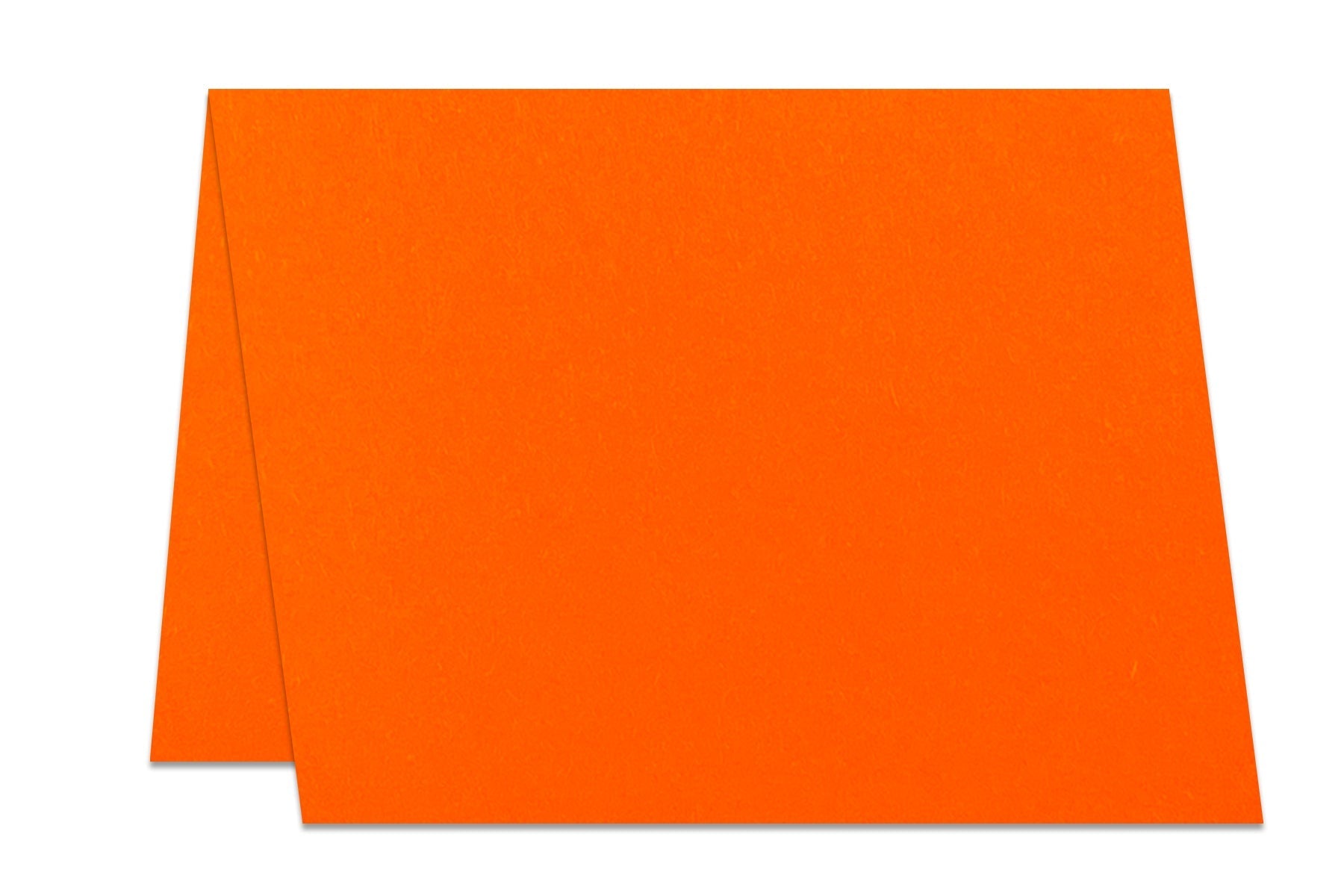 Neon Orange - Smooth Plain Cardstock - 12x12 - 10 pack