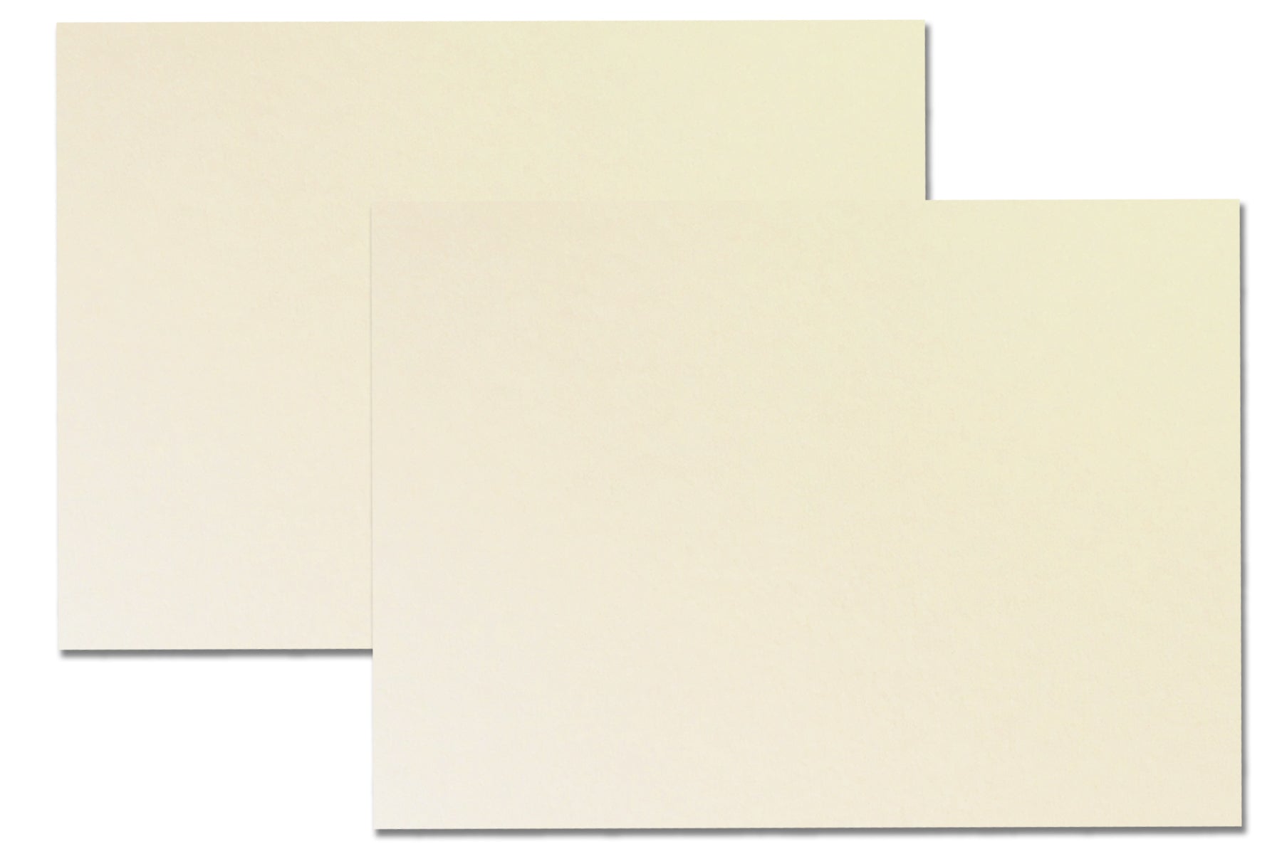 Bulk Blank White or Natural 5x7 inch Discount Card Stock - CutCardStock