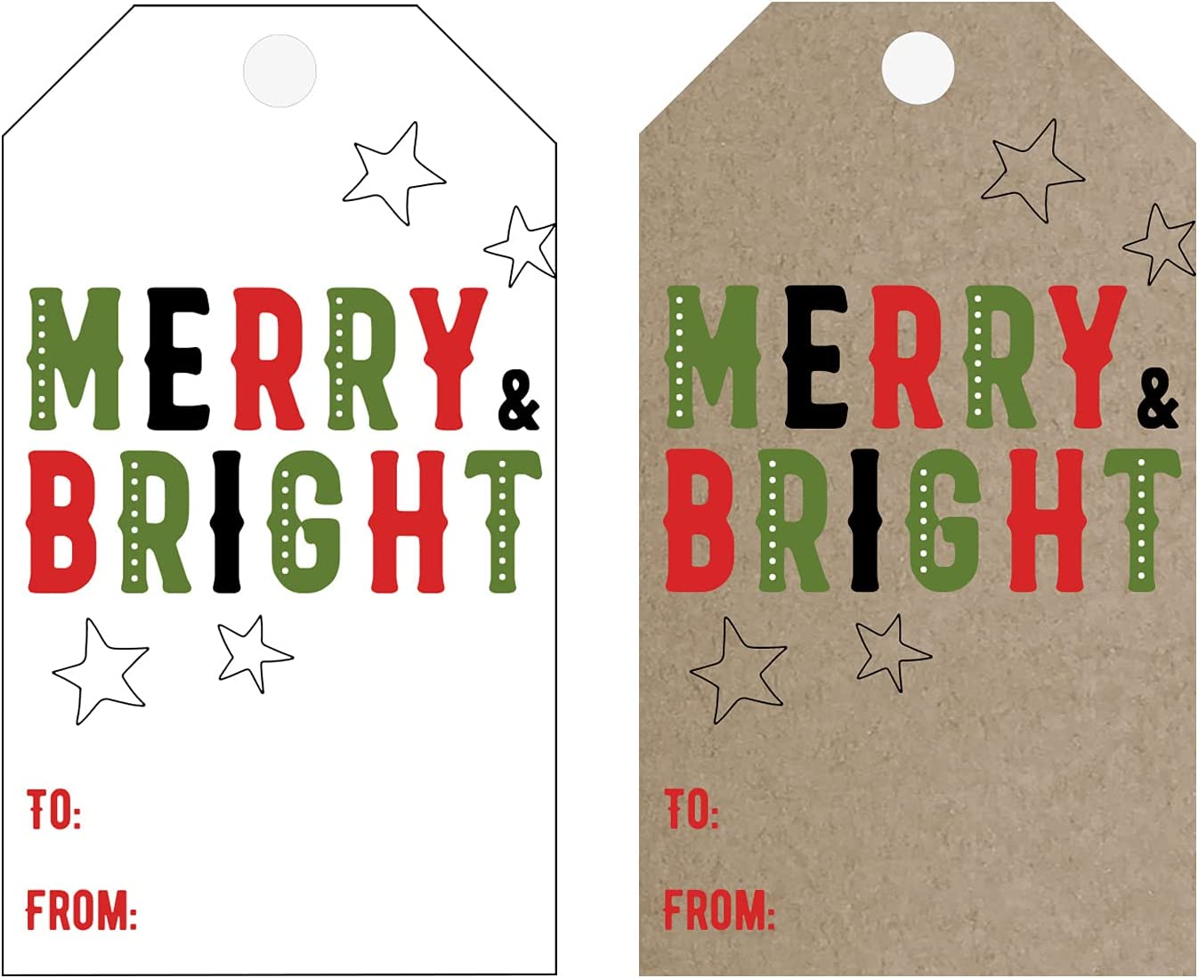 Christmas Holiday Gift Tag- Printable Christmas Gift Tags