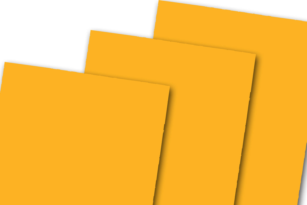 Premium Yellow Discount Card Stock for DIY Invitations and more