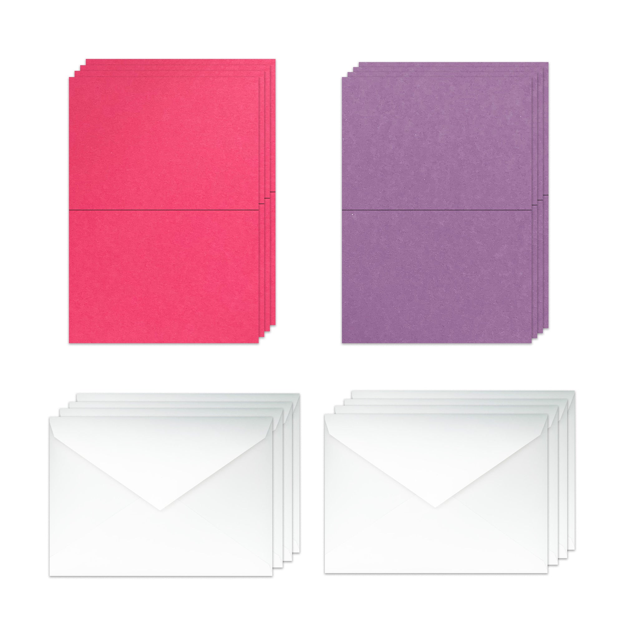 Discount A2 Folded Card Stock for DIY cards and invitations
