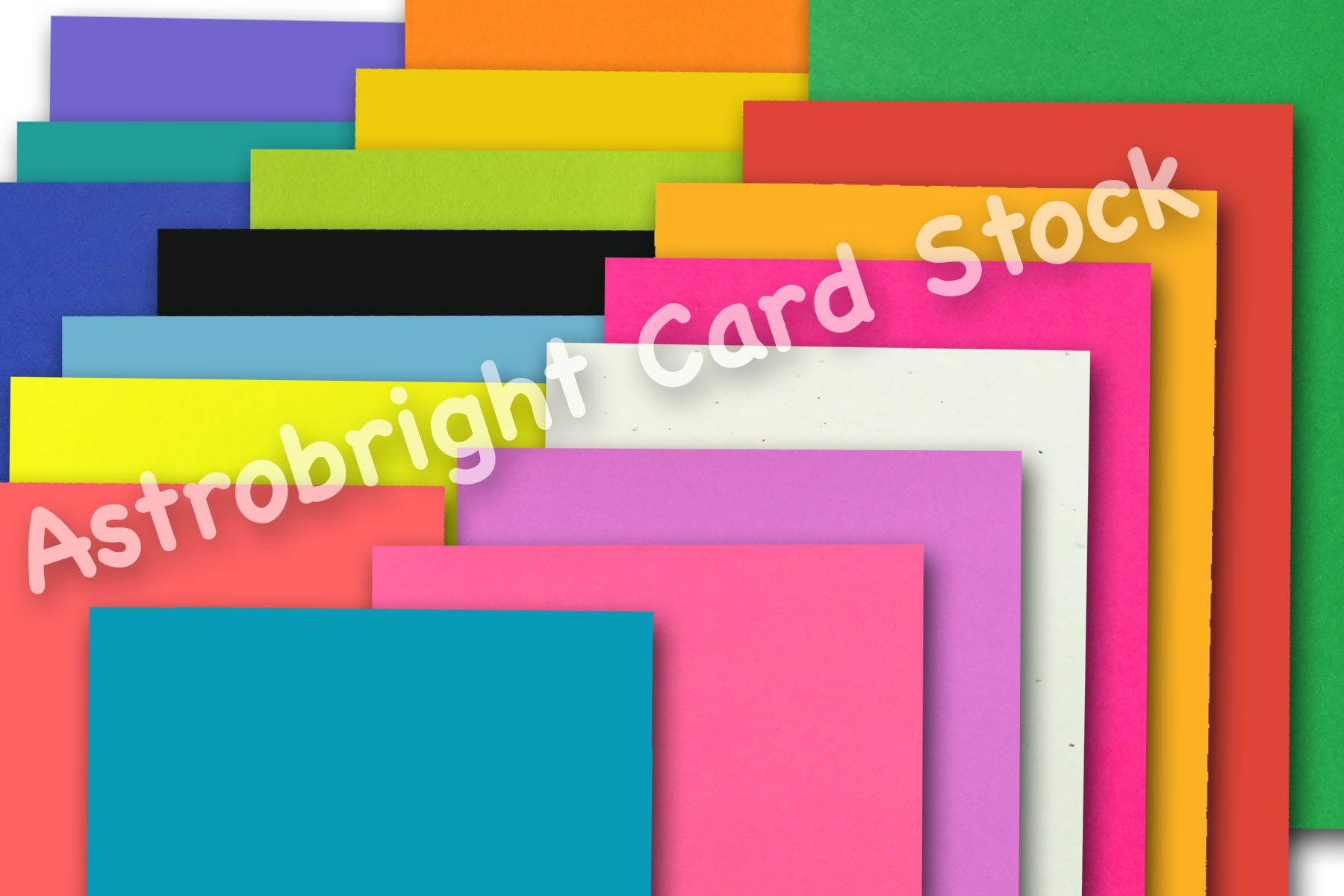 Astrobrights 65 lb. Cardstock Paper, 8.5 x 11, Fireball Fuchsia