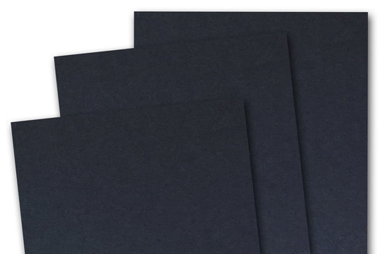 Astrobrights Colored Cardstock, 8.5 x 11, 65 lb./176 gsm, Eclipse Black,  80 Sheets