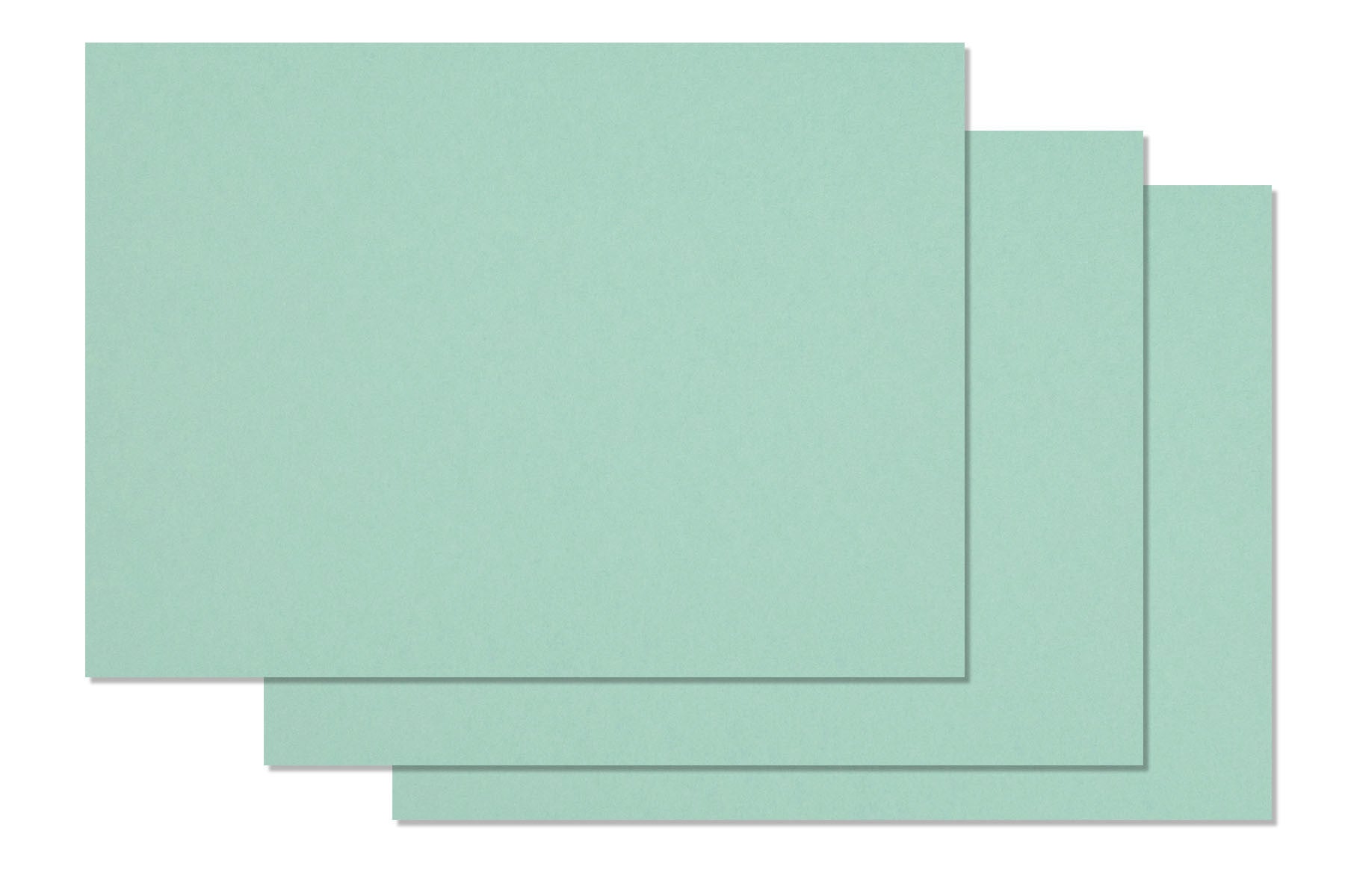 Light aqua card stock