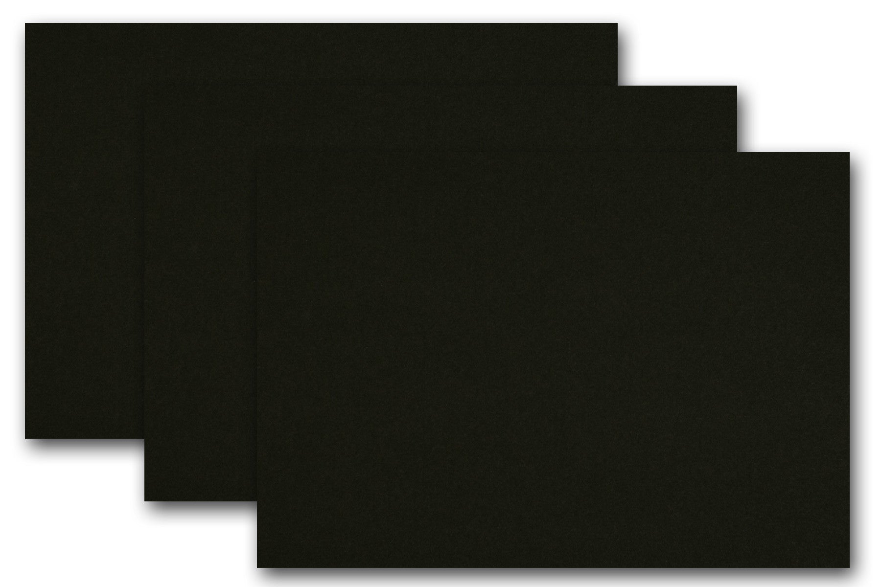 Lawn Fawn 8.5 x 11 Cardstock Black Licorice 10 Sheets