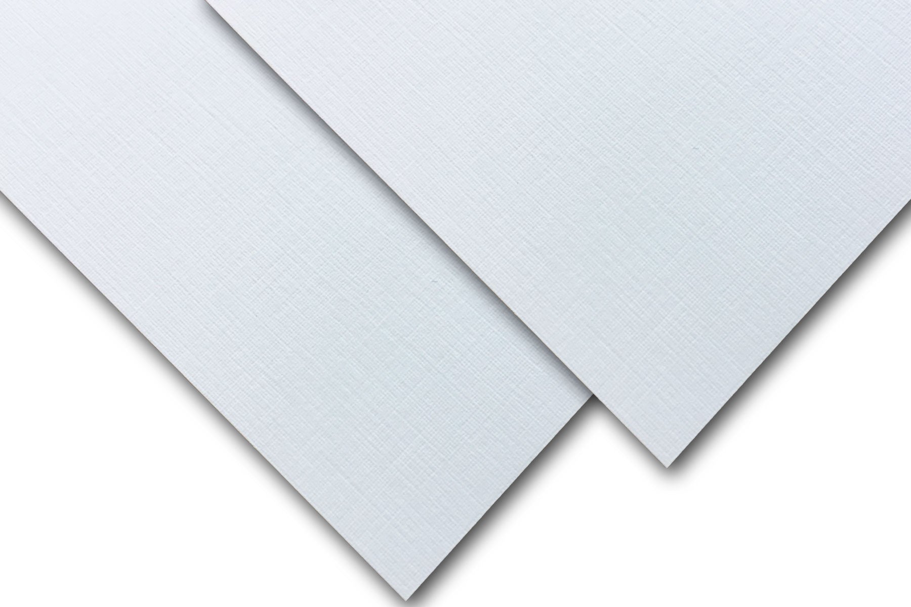 Natural White Card Stock - 12 x 12 LCI Linen 80lb Cover - LCI Paper