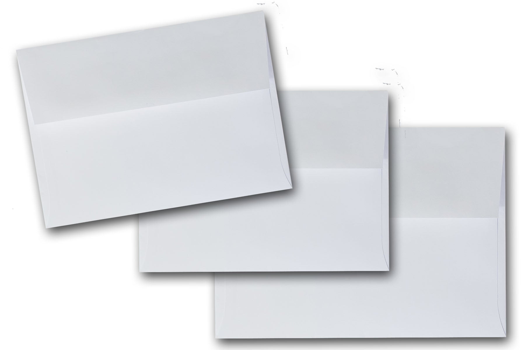 Ohuhu A7 Printable White Envelopes 5X7 250 Pack - Quick Self Seal