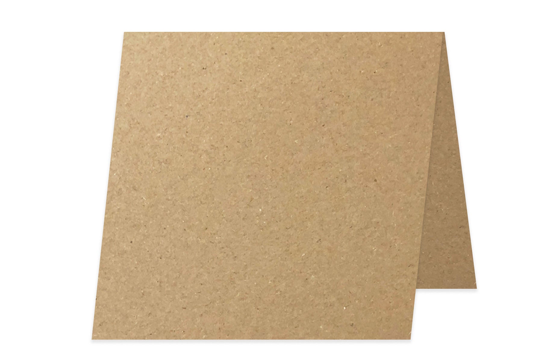 100 Blank Business Cards 2x3.5 in Brown 22 pt Chipboard Eco Cardstock