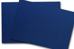 Patriot Blue Card Stock - 8 1/2 x 11 Classic Linen 80lb Cover - LCI Paper