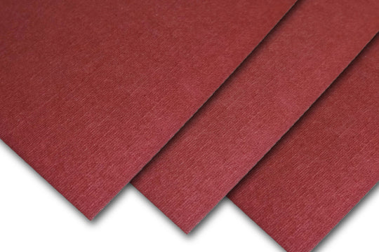 Burgundy Linen Card Stock for invitations, card making and scrapbooks -  CutCardStock