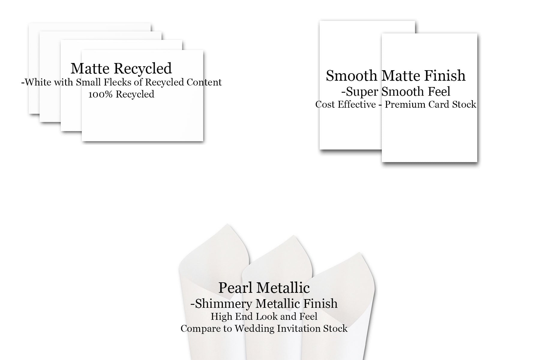Custom Business Cards & Invitations, 5x7 Cardstock, Blank Envelope, Soft  Leaves