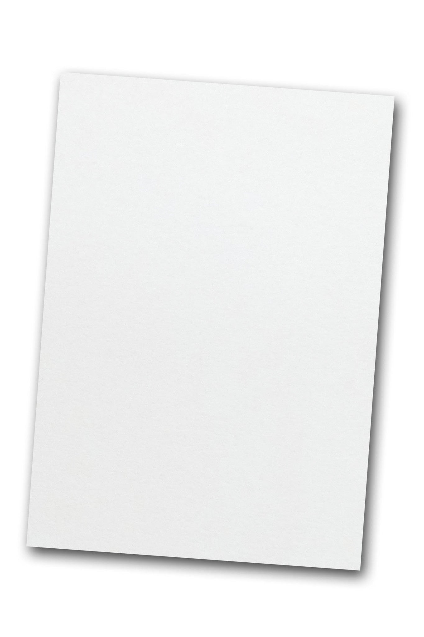 PAPER CUT THE PAPER CUT 10 GREETING (A-2) SOLAR WHITE NEENAH CLASSIC CREST  110lb CARDS WITH ENVELOPES